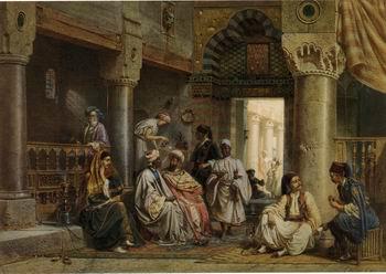 unknow artist Arab or Arabic people and life. Orientalism oil paintings  425 oil painting image